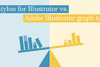 Datylon for Illustrator vs. Adobe Illustrator Graph tool