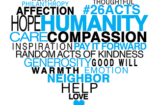 Impact of acts of kindness in public relations