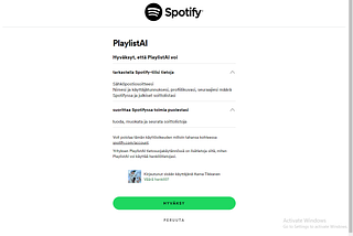 Miten voit luoda Spotify soittolistoja tekoälyn avulla?