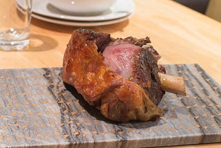 The weather is cold, bring out the lamb