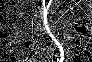 Draw a map of the districts of Budapest using the Overpass API of OpenStreetMap and Python