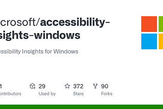 MS Accessibility Insights: the successor of Inspect