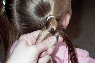 hair ties and knots