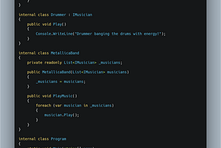 🎸Demystifying Dependency Injection in C# : A Tale of Code Harmony🎸