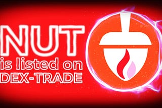 NUT MONEY COIN IS LISTED ON DEX-TRADE