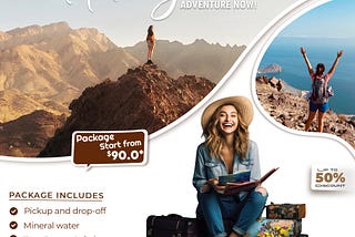 Desert Hiking Thrills: Book Your Adventure Online with Emirates Visa