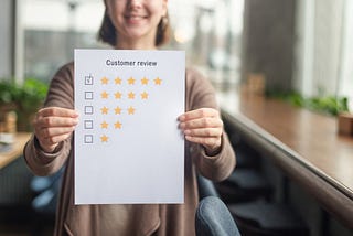 Customer reviews help improve