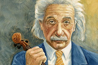 The violin in Einstein’s hands, or the Conversation about the “Universal Man”