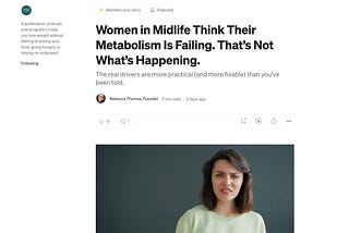 Your metabolism is fine. Something else is going on.