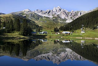 Summer in a Ski Resort