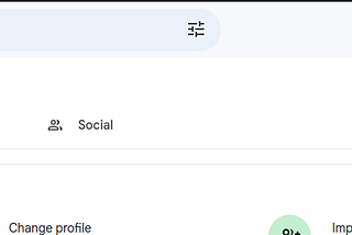 Click Account Option