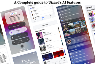 UizA comprehensive guide to Uizard AI: UI/UX Design Solution