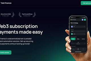 Discover the Future of Crypto Purchases: Yoki Finance Token Subscription dApp