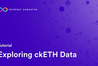 A Data-Driven Exploration of ckETH, the Digital Twin of Ether on the Internet Computer