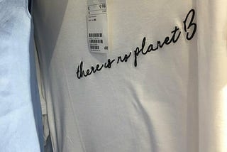 There is no planet B — A fashionable story