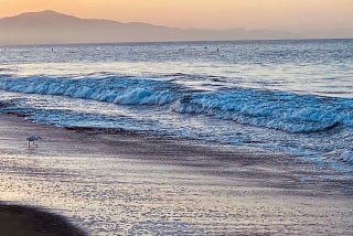 Beach View of the Ocean by Mark Tulin