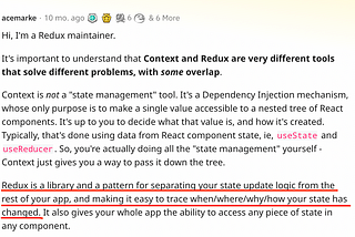 Redux vs. Context