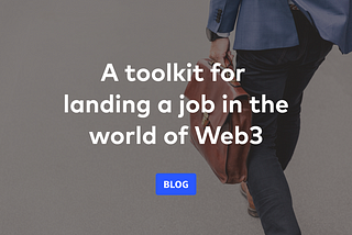 How To Find A Job In Web3