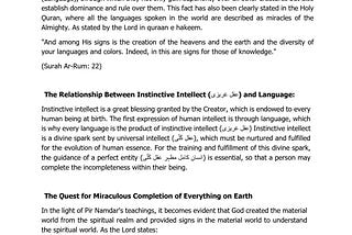 Creation of Zubaan (Language) by Alyaas Nasiri