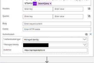 Parsing log analytic results into tables with an Azure logic app