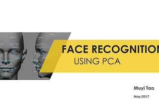 Face recognition using PCA