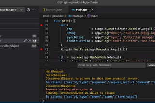 Debugging Crossplane using VS Code