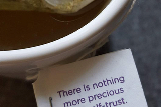 What Is More Precious Than Self-Trust?