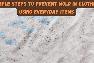 Simple Steps to Prevent Mold in Clothes Using Everyday Items