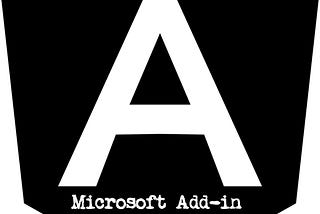 Create Microsoft Office Addin using Angular CLI4