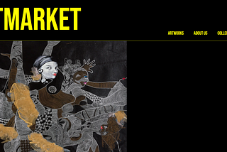 ArtMarket: My first e-commerce website