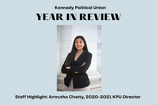 Staff Highlight: Amrutha Chatty, KPU Director