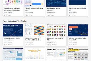 Profile Organization in Tableau Public — How I’m Using the New Feature to Showcase My Data Viz…