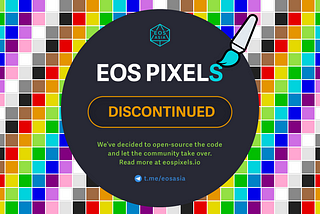EOS Pixels Discontinued, Source Code Released