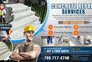 The Concrete Doctors: Your Premier Choice for Precast Concrete Steps Edmonton