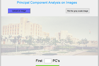 Principal Component Analysis (PCA) on images in MATLAB, A Graphical User Interface (GUI)