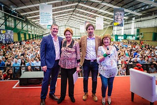 Dilma Rousseff pasó por el 1er Foro Mundial de Pensamiento Crítico de CLACSO