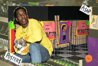 Check out A$AP Rocky’s unique Selfridges collaboration- the ‘AWGE Bodega’