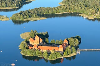 Lithuania is famous for its landscapes, flatlands, abundant forests, lakes and marches.