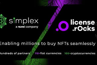 Simplex partners with NFT licensing platform license.rocks,