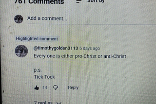 Every one is either pro-Christ or anti-Christ