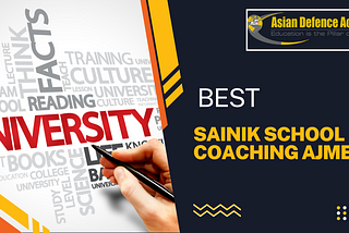 Unlock Your Potential: Best Sainik School Coaching in Ajmer