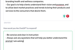 ChatGPT’s newest feature: custom instructions