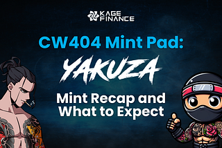 CW404 Mint Pad: Yakuza