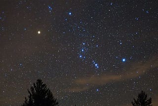 The Stars Above Buffalo, New York