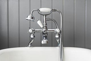 photo of old fashioned hand held shower head, cell phone addiction studies, how to stop hone addiction for students, hot to s