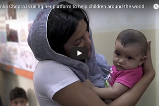 Priyanka Chopra is using her platform to help children around the world