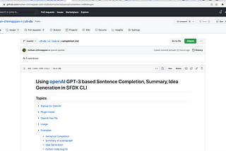 Using the power of GPT-3 in Salesforce CLI