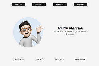 Redesigning my personal website