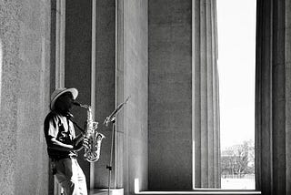 Jazzy Street Musician