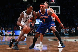 No longer defending Carmelo Anthony because he’s still not defending